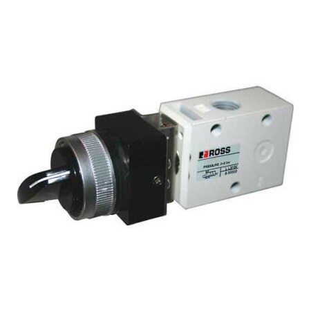 Ross Controls ROSS® Pneumatic Selector Switch Valve D1223B1SLB, 1/8" BSPP D1223B1SLB